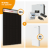 PV Komplettset 10 kWp – 22 x Jolywood 455 Full Black & SofarSolar HYD KTL-3PH opt. SofarSolar BTS DS5 Speicher