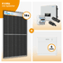 PV Komplettset 8 kWp – 18 x Trina 455 Black Frame & SofarSolar HYD KTL-3PH opt. SofarSolar BTS DS5 Speicher
