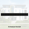 SL Rack Energywall FASSADENSYSTEM einlagig - 16 Module Portrait