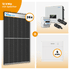 PV Komplettset 12 kWp – 26 x Trina 455 Black Frame & SofarSolar HYD KTL-3PH opt. SofarSolar BTS DS5 Speicher