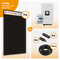 PV Komplettset 5 kWp – 11 x Jolywood 455 Full Black & Deye SUN-5K-SG05LP3-EU-SM2 opt. Deye SE-G5.1 pro B - LV Speicher