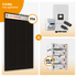 PV Komplettset 5 kWp – 11 x Jolywood 455 Full Black & Deye SUN-5K-SG05LP3-EU-SM2 opt. Deye SE-G5.1 pro B - LV Speicher
