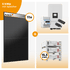 PV Komplettset 5 kWp – 11 x Aiko 470 Neostar 3S+ & Deye SUN-5K-SG05LP3-EU-SM2 opt. Deye SE-G5.1 pro B - LV Speicher