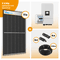 PV Komplettset 5 kWp – 11 x Trina 455 Black Frame & Deye SUN-5K-SG05LP3-EU-SM2 opt. Deye SE-G5.1 pro B - LV Speicher