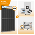 PV Komplettset 10 kWp – 22 x Trina 455 Black Frame & Deye SUN-10K-SG05LP3-EU-SM2 opt. Deye SE-G5.1 pro B - LV Speicher