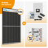 PV Komplettset 10 kWp – 22 x Trina 455 Black Frame & Deye SUN-10K-SG05LP3-EU-SM2 opt. Deye SE-G5.1 pro B - LV Speicher