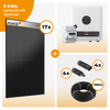 PV Komplettset 8 kWp – 17 x Aiko 470 Neostar 3S+ & Fronius Symo GEN24 Plus opt. Fronius Reserva Speicher
