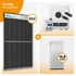 PV Komplettset 10 kWp – 22 x Trina 455 Black Frame & Fronius Symo GEN24 Plus opt. Fronius Reserva Speicher