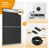 PV Komplettset 12 kWp – 26 x Trina 455 Black Frame & Fronius Symo GEN24 SC Plus opt. Fronius Reserva Speicher