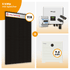 PV Komplettset 5 kWp – 11 x Jolywood 455 Full Black & Solax X3 Hybrid opt. T-BAT SYS Speicher
