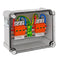 Scatola di collegamento generatore OBO BETTERMANN 2x2 stringhe FV a 2 WR-MPP 900 V CC grigio chiaro RAL 7035