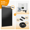 PV Komplettset 10 kWp – 21 x Aiko 470 Neostar 3S+ & Solax X3 Hybrid opt. T-BAT SYS Speicher