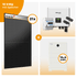 PV Komplettset 10 kWp – 21 x Aiko 470 Neostar 3S+ & Solax X3 Hybrid opt. T-BAT SYS Speicher