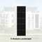 SL Rack Energywall FACADE SYSTEM single layer - 5 Modules Landscape