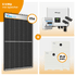 PV Komplettset 5 kWp – 11 x Trina 455 Black Frame & Solax X3 Hybrid opt. T-BAT SYS Speicher