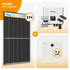 PV Komplettset 10 kWp – 22 x Trina 455 Black Frame & Solax X3 Hybrid opt. T-BAT SYS Speicher