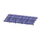 Sottostruttura per spazi aperti Alumero Kit paesaggistico 2x8 pressato ALPIN
