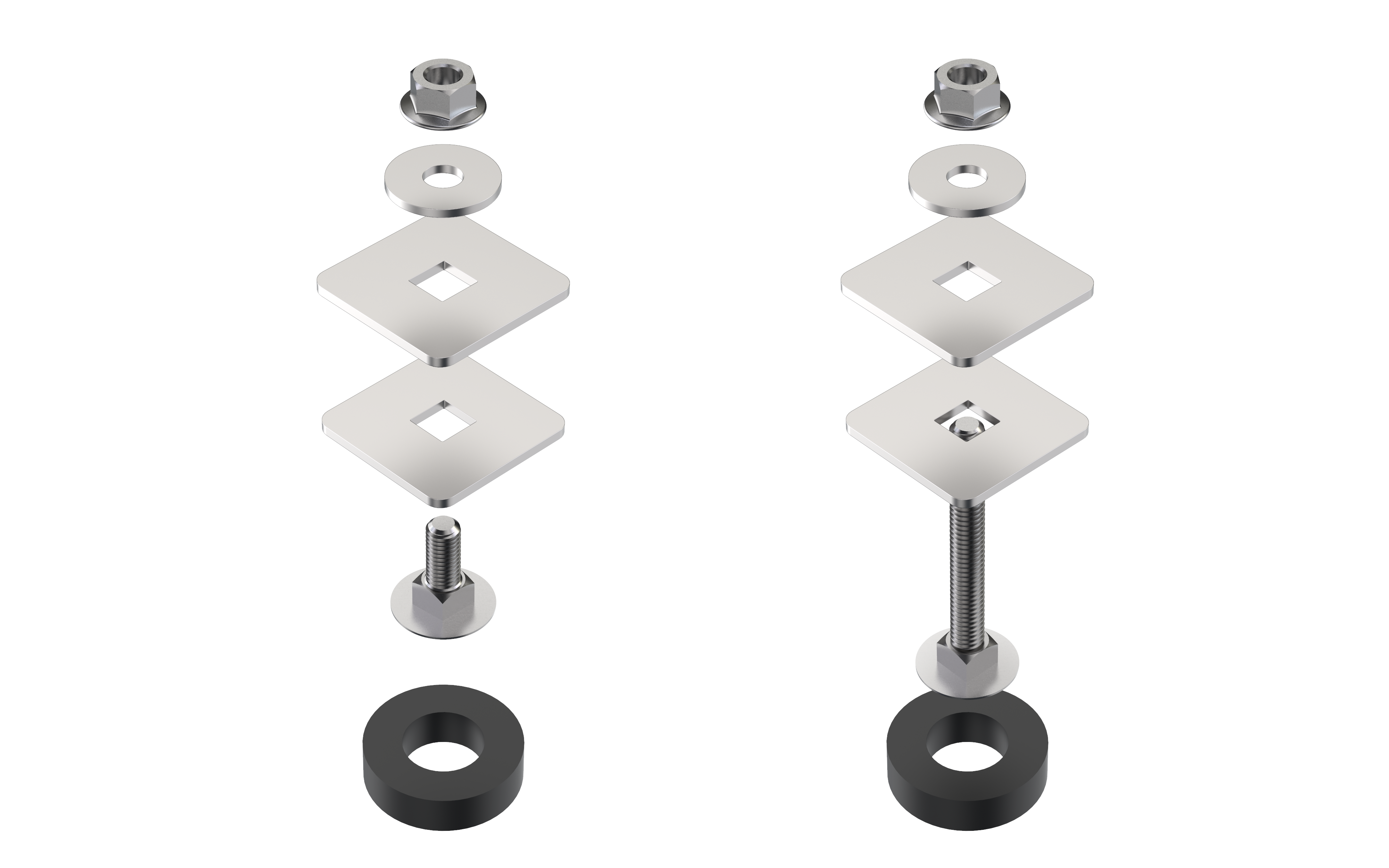 Aerocompact S_BASE SBDAS DoppelAnkerSet SB
