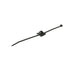 Alumero AS 2.1 cable ties including clip 200x4.8 mm