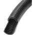 DIETZEL PVC armored flexible pipe, Ø32mm, flexible, medium, turbo grooves, black, 25m