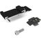 K2 Systems InsertionRail 2.0 CrossConnector-T Set, schwarz eloxiert