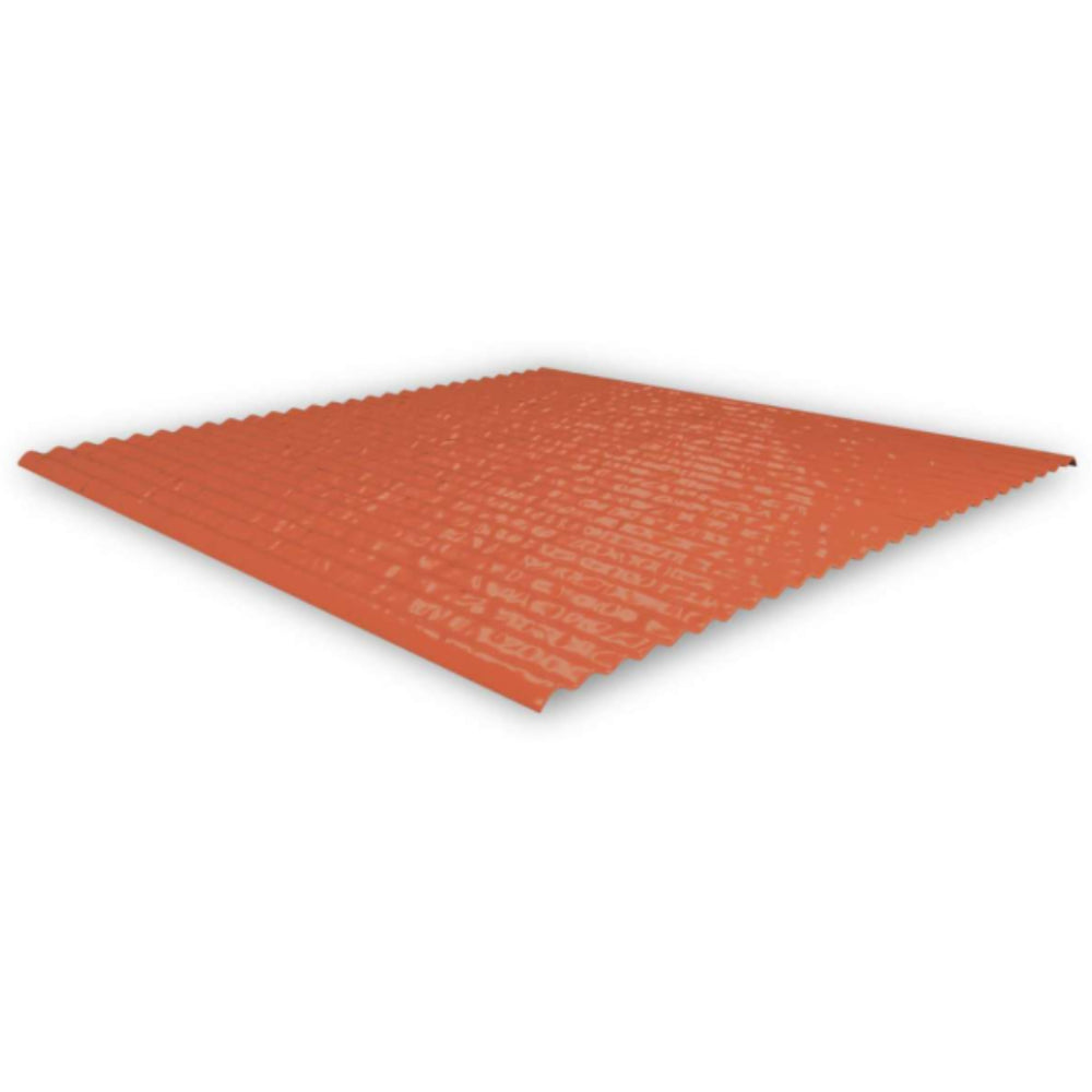K2 Systems Metallabdeckung SingleHook FlatTile rot flexible Metallbahn mit Butylabdichtung