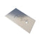 MARZARI metal replacement plate slate for stock lock 25x38 cm galvanized (999002)