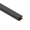 NIEDAX Kantenschutzband 8x5.5, schwarz, mit Stahlauflage