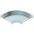 OBO BETTERMANN Curva 90° per canalina portacavi, orizzontale 60x300 acciaio zincato a caldo