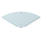 Copertura OBO BETTERMANN per curva 90° B300mm in acciaio zincato a caldo