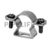 PIPELIFE aluminum pipe spacing clamp closed Ø25mm