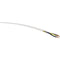 PVC hose line H05VV-F 5G2.5 mm² - 100m, gray - fine-wire, 300/500V