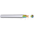 PVC hose line H05VV-F 5G4.0 mm² - 100m, gray - fine-wire, 300/500V