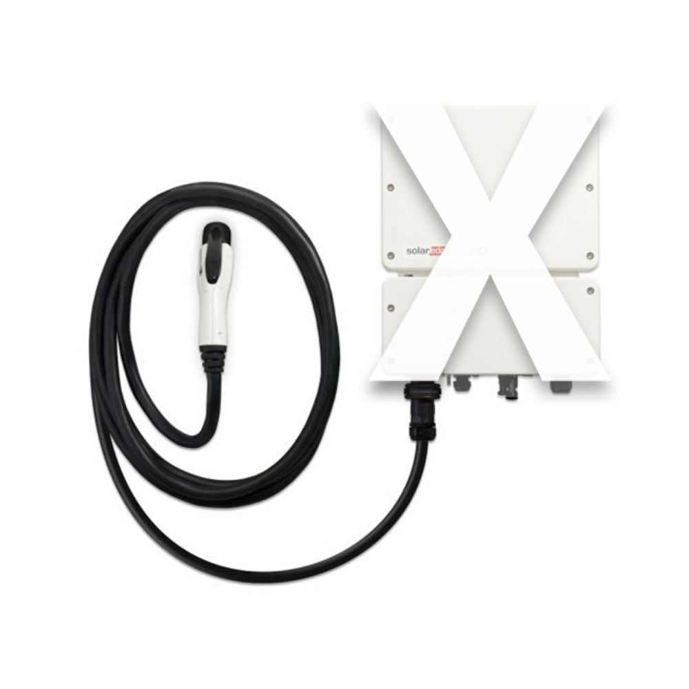 Caricabatterie SolarEdge per veicoli elettrici con staffa da 4,5 m, tipo 2, 32 A SE-EV-KIT-15M32-2