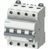 SIEMENS EP MS! RCBO, 6 kA, 4P Type A, 30 mA, C-Char, In: 16 A
