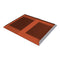 Pannello SL Rack Beta, rosso mattone RAL 8004, tegola flessibile sostitutiva, lunghezza di copertura 430 mm