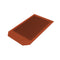 Pannello di castoro SL Rack, rosso mattone RAL 8004, tegola flessibile sostitutiva del tetto
