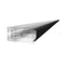 SL Rack facade system cover profile - 1790 mm, black anodized