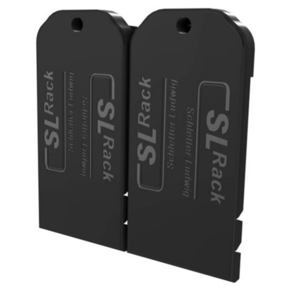 Tappo terminale per sistema di facciata SL Rack, nero
