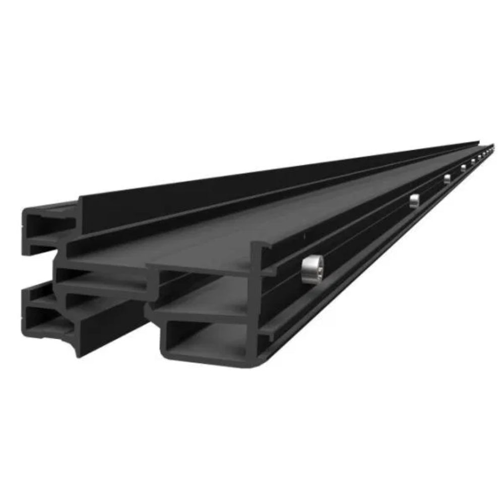 Sistema di facciata SL Rack inferiore - 1790 mm, anodizzato nero