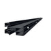SL Rack Facade System Bottom - 4575 mm, black anodized