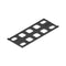 SL Rack base plate 2 mm, 150x60 mm, for roof hooks