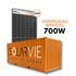 DAH Solar 700W Doppelglas Bifacial (Container = 594 Stück)