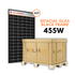 Jolywood 455W Niwa Pro Bifacial Glas-Glas Black Frame (Palette = 37 Stück)