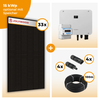 PV Komplettset 15 kWp – 33 x Jolywood 455 Full Black & Sungrow Hybrid opt. SBR Speicher